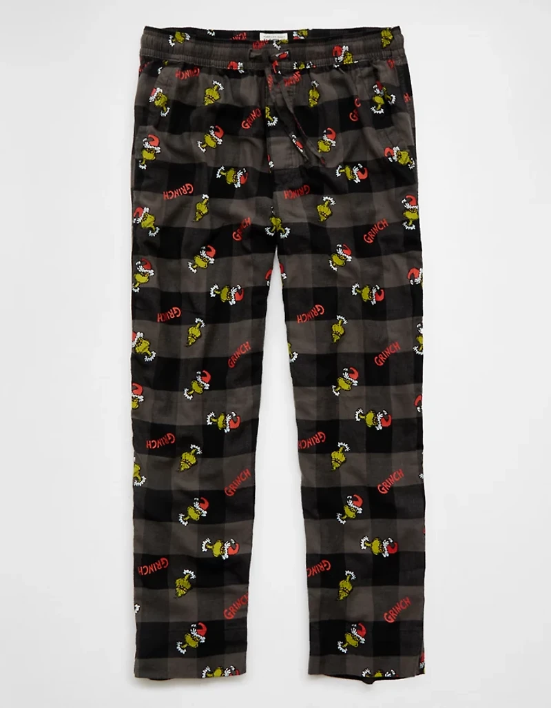 Pantalon de pyjama en flanelle Grincheux AE
