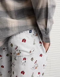 AE Snoopy Flannel PJ Pant