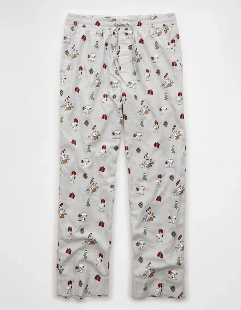 AE Snoopy Flannel PJ Pant