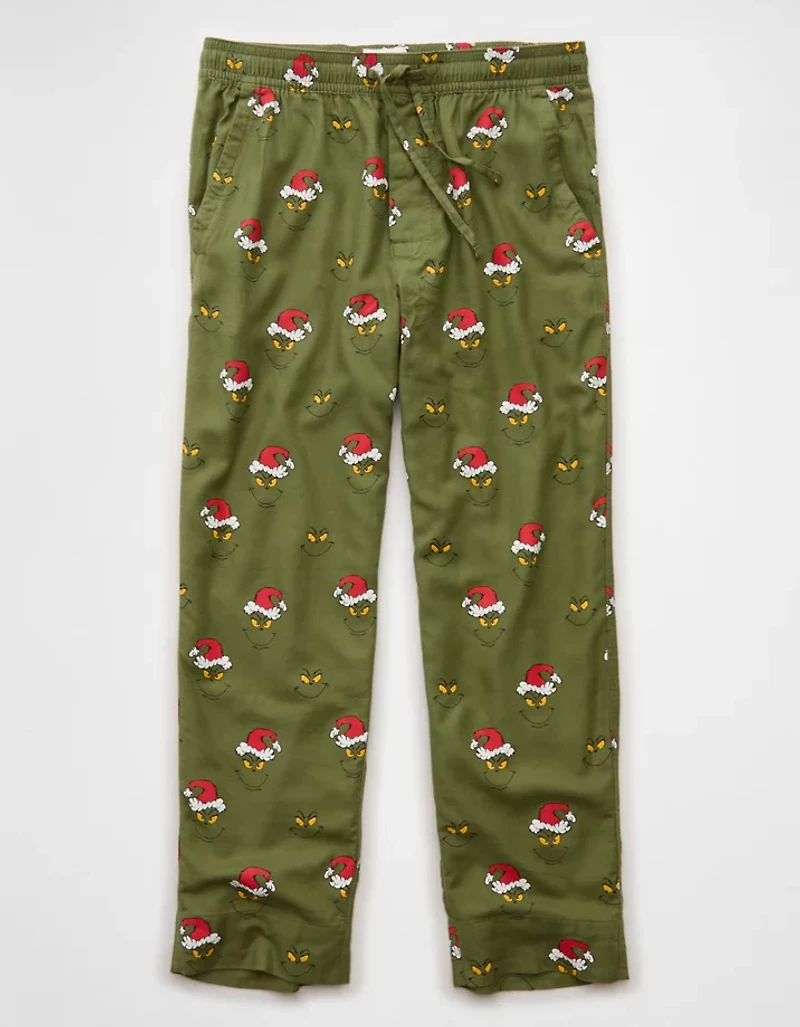 AE Grinch Flannel PJ Pant