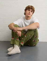 AE Grinch Flannel PJ Pant