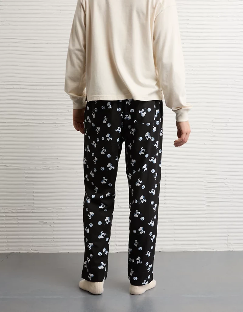 AE Snoopy Flannel PJ Pant