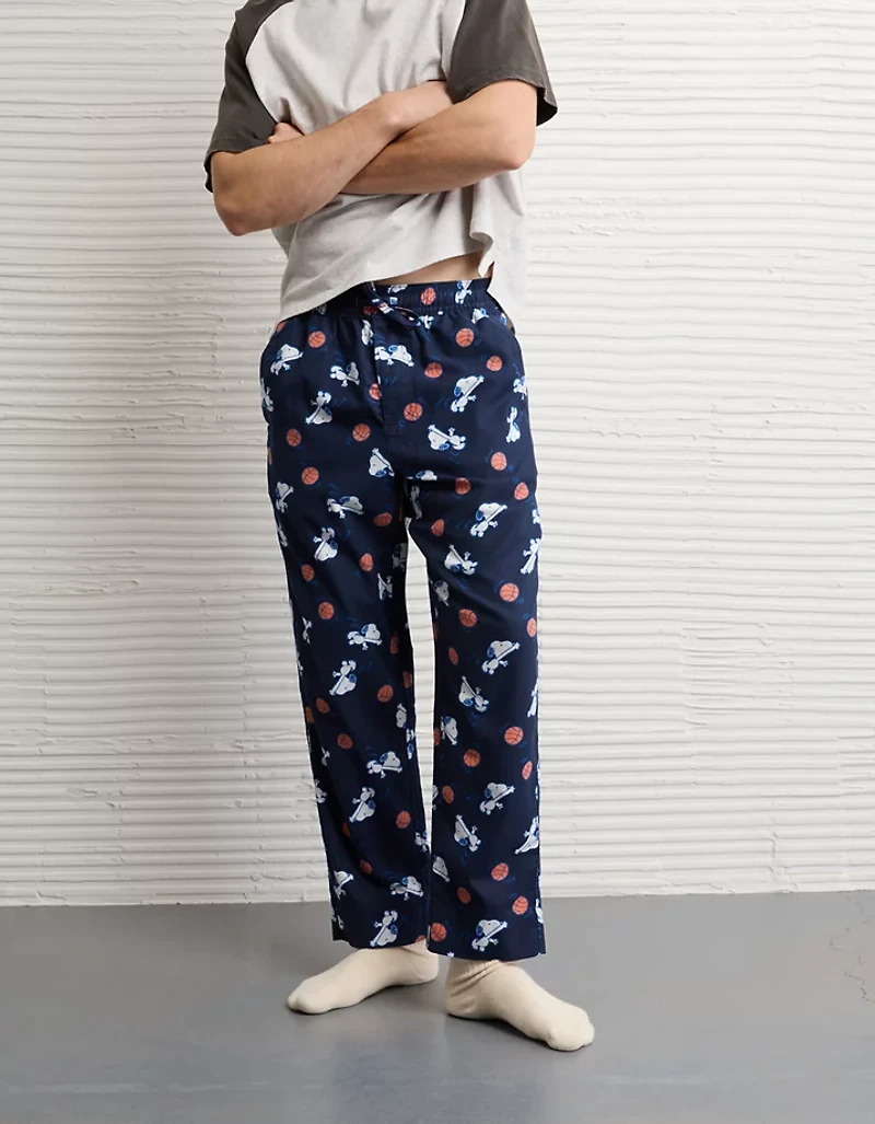 AE Snoopy Flannel PJ Pant