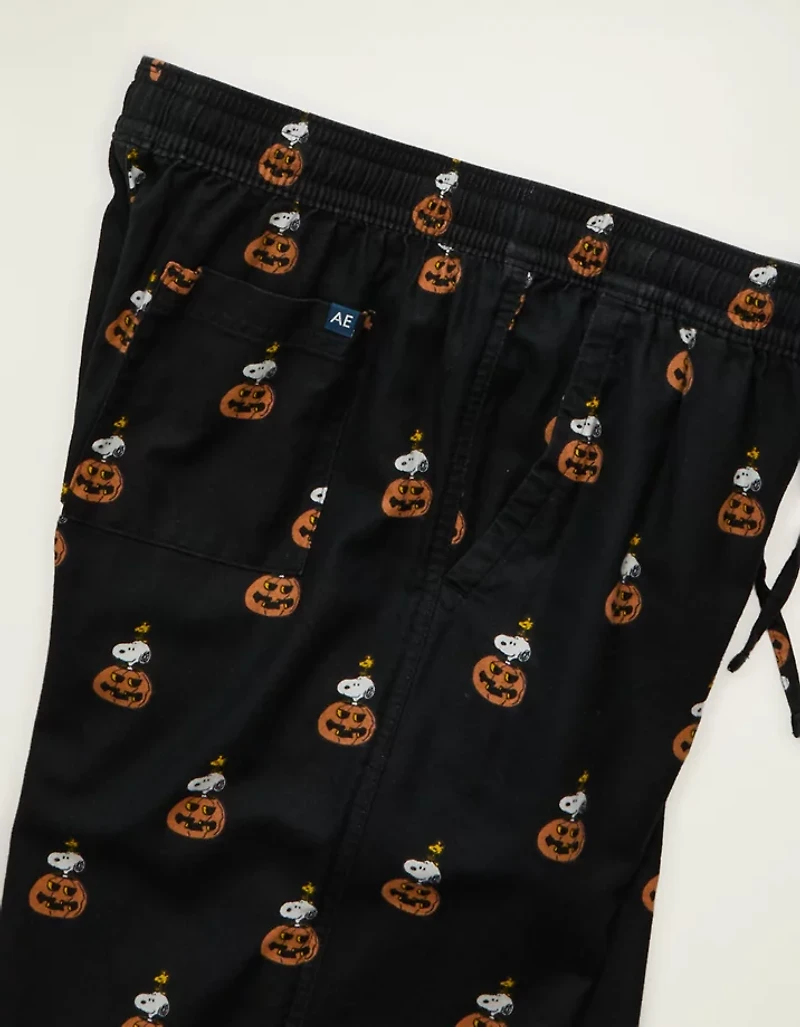 AEO Halloween Graphic Flannel PJ Pant