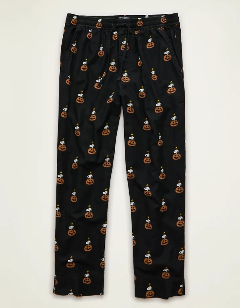 AEO Halloween Graphic Flannel PJ Pant