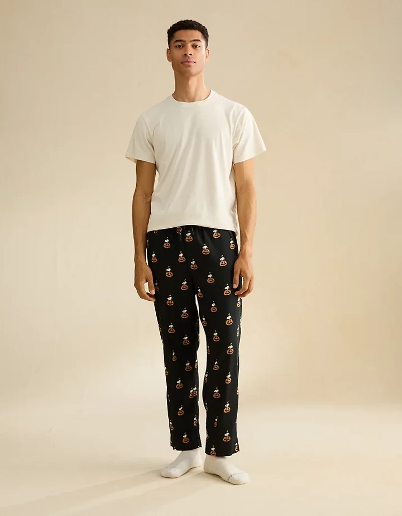 AEO Halloween Graphic Flannel PJ Pant