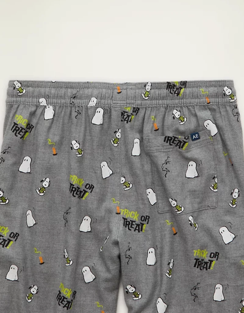 AEO Halloween Graphic Flannel PJ Pant