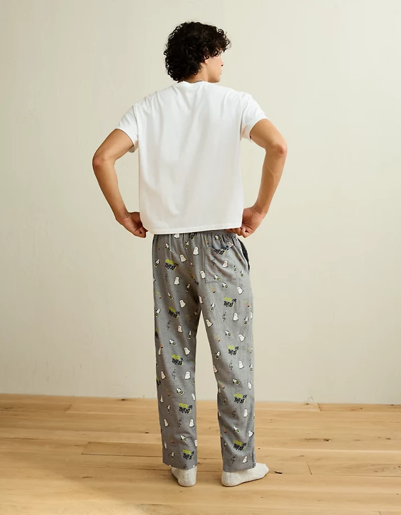 AEO Halloween Graphic Flannel PJ Pant
