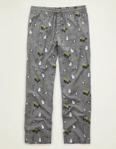 AEO Halloween Graphic Flannel PJ Pant