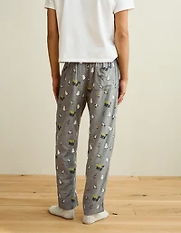 AEO Halloween Graphic Flannel PJ Pant