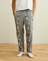 AEO Halloween Graphic Flannel PJ Pant