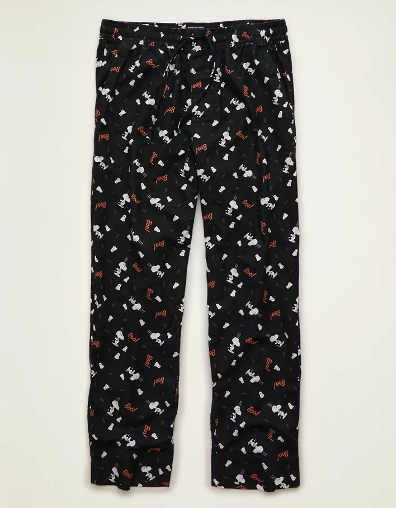 AEO Halloween Graphic Flannel PJ Pant