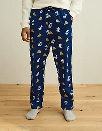 AEO Men's Snoopy Flannel PJ Pant