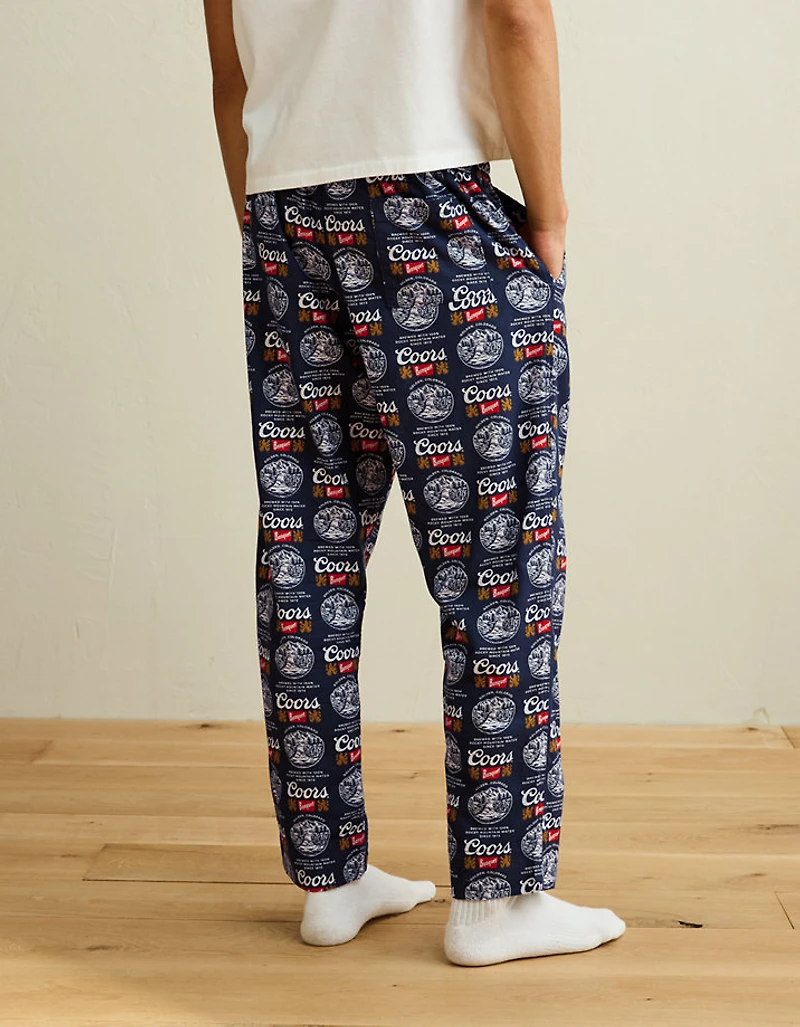 Pantalon de pyjama en flanelle à image Coors AEO