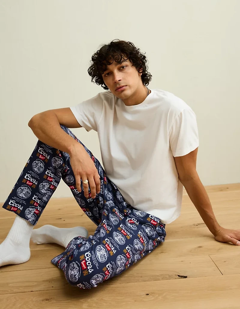 AEO Coors Graphic Flannel PJ Pant