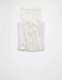 AE Graphic Notch Neck Tank Top