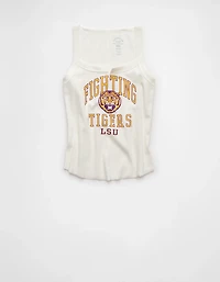 AE Graphic Notch Neck Tank Top