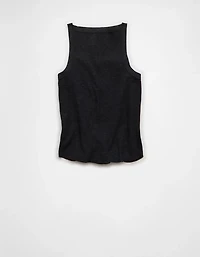 AE Graphic Notch Neck Tank Top