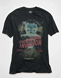 AE Oversized Halloween Graphic T-Shirt
