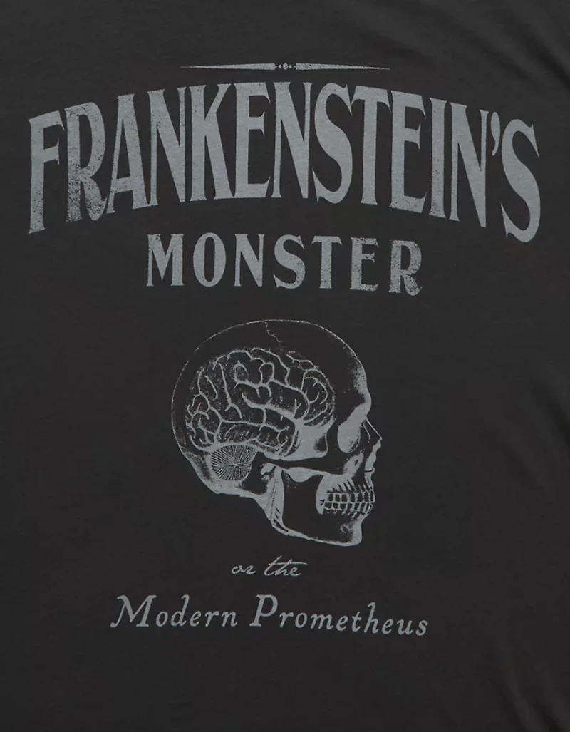 AE Oversized Halloween Graphic T-Shirt