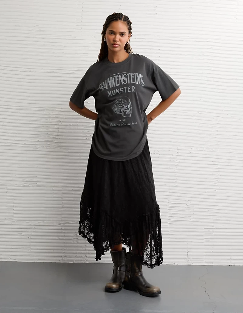 T-shirt surdimensionné à image d’Halloween AE