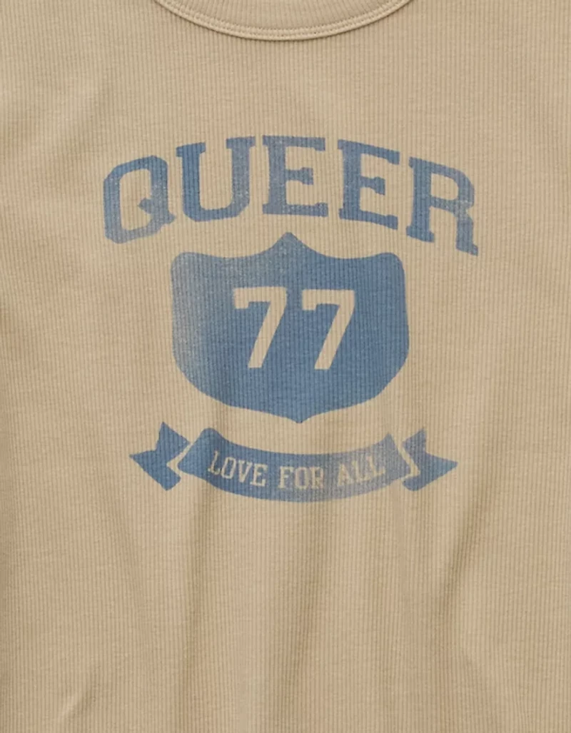 AE Pride Graphic Hey Baby Tee