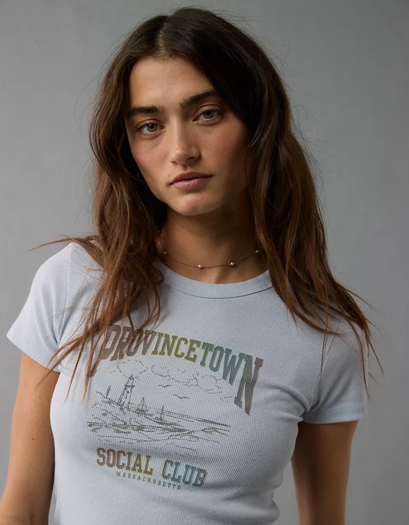 AE Pride Graphic Hey Baby Tee