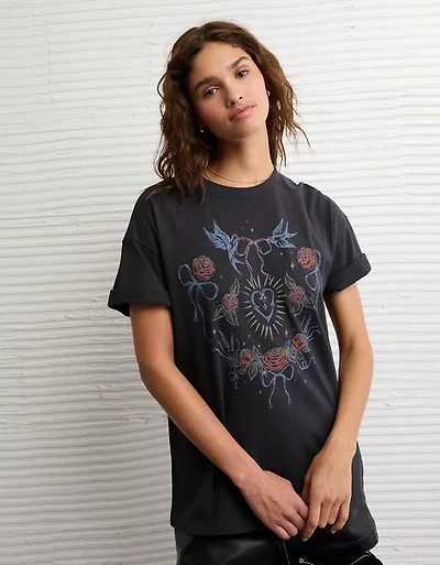 AE Oversized Valentine's Day Graphic T-Shirt