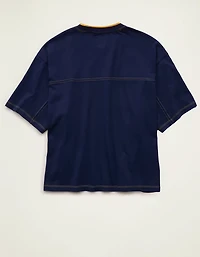 T-shirt à image de sport surdimensionné AE