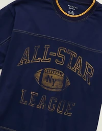 T-shirt à image de sport surdimensionné AE