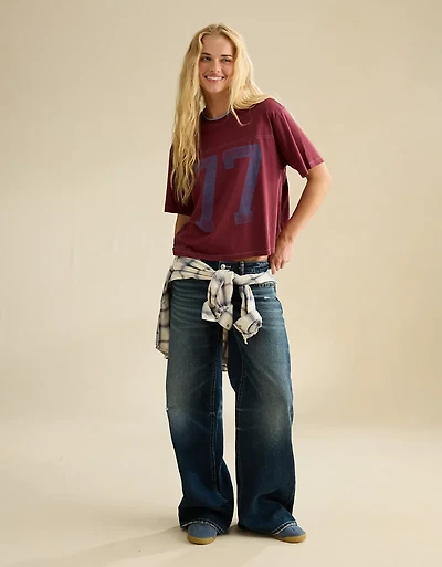 AE Oversized Sporty Graphic T-Shirt