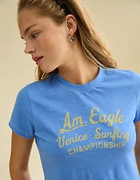 AE Surf Graphic Shrunken Tee