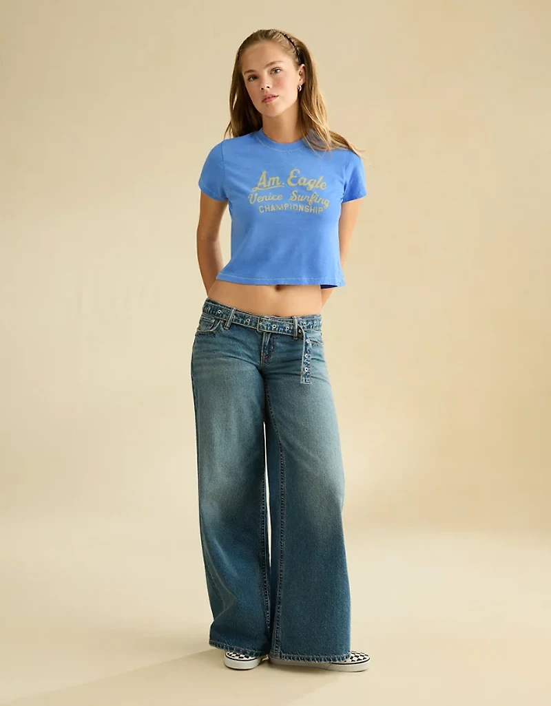 AE Surf Graphic Shrunken Tee