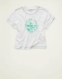 AE Surf Graphic Shrunken Tee
