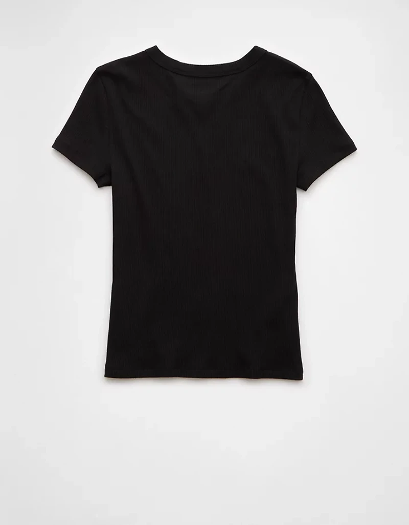 AE London 77 Graphic Hey Baby Tee