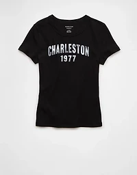 AE Charleston Graphic Hey Baby Tee