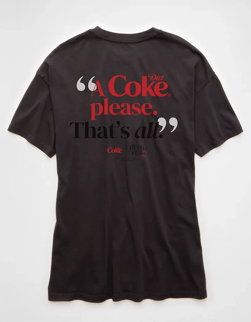 AE Devil Wears Prada x Diet Coke Oversized Graphic T-Shirt