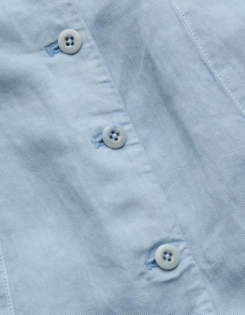 AE77 Linen-Blend Maxi Skirt