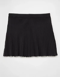 AE Ribbed Knit Mini Skirt
