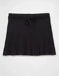 AE Ribbed Knit Mini Skirt