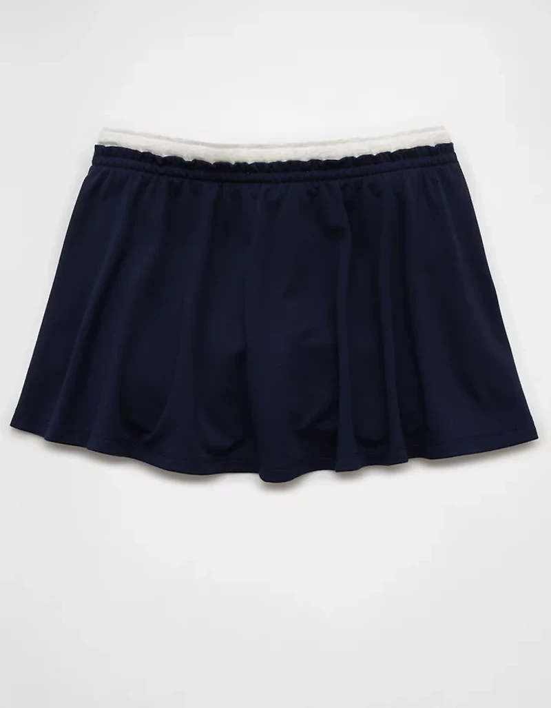 AE High-Waisted Knit Mini Skort