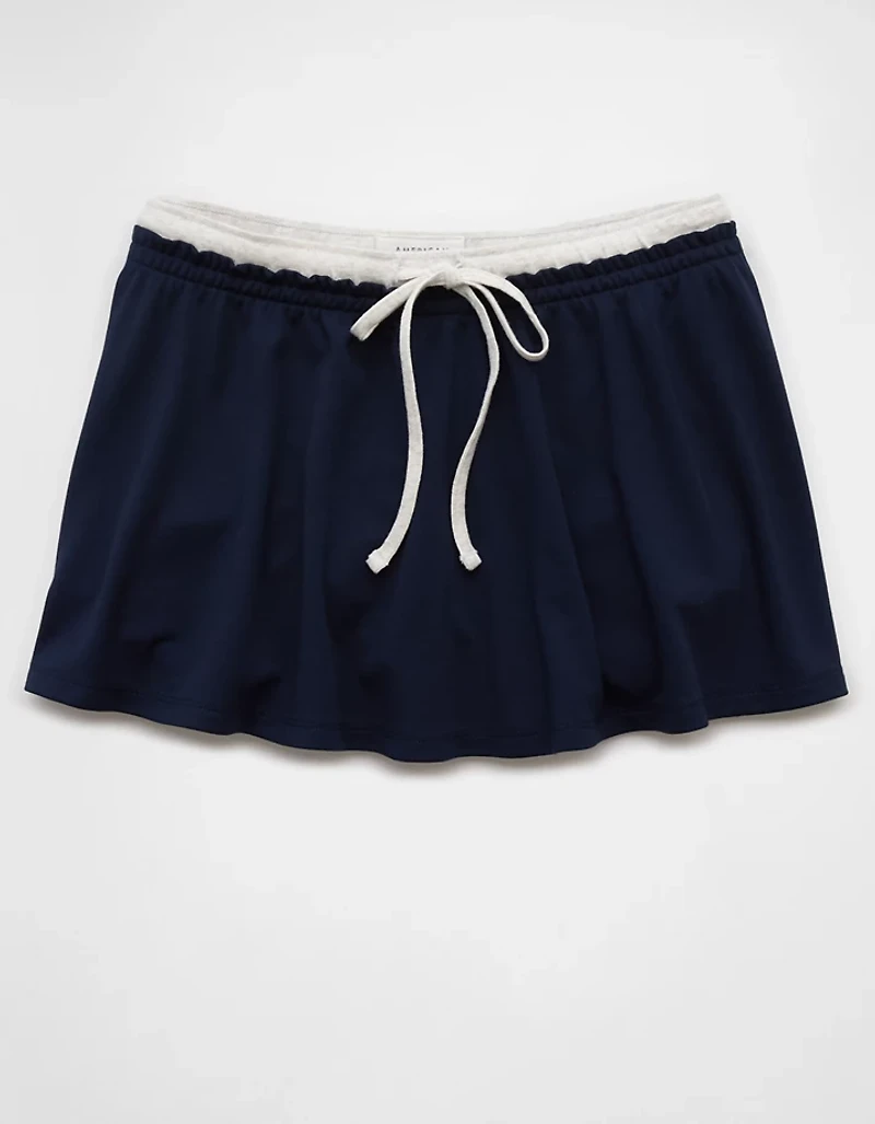 AE High-Waisted Knit Mini Skort