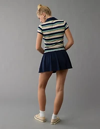 AE High-Waisted Knit Mini Skort