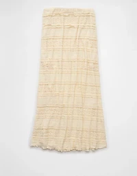 AE High-Waisted Lace Maxi Skirt