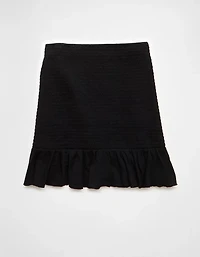 Minijupe à taille haute et smocks Vive le soleil AE