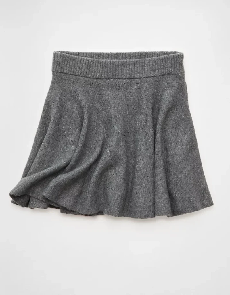 AE High-Waisted Sweater Mini Skort