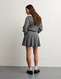 AE High-Waisted Sweater Mini Skort