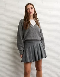 AE High-Waisted Sweater Mini Skort