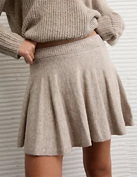 Minijupe-short style chandail à taille haute AE