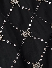 AE High-Waisted Sequin Maxi Skirt